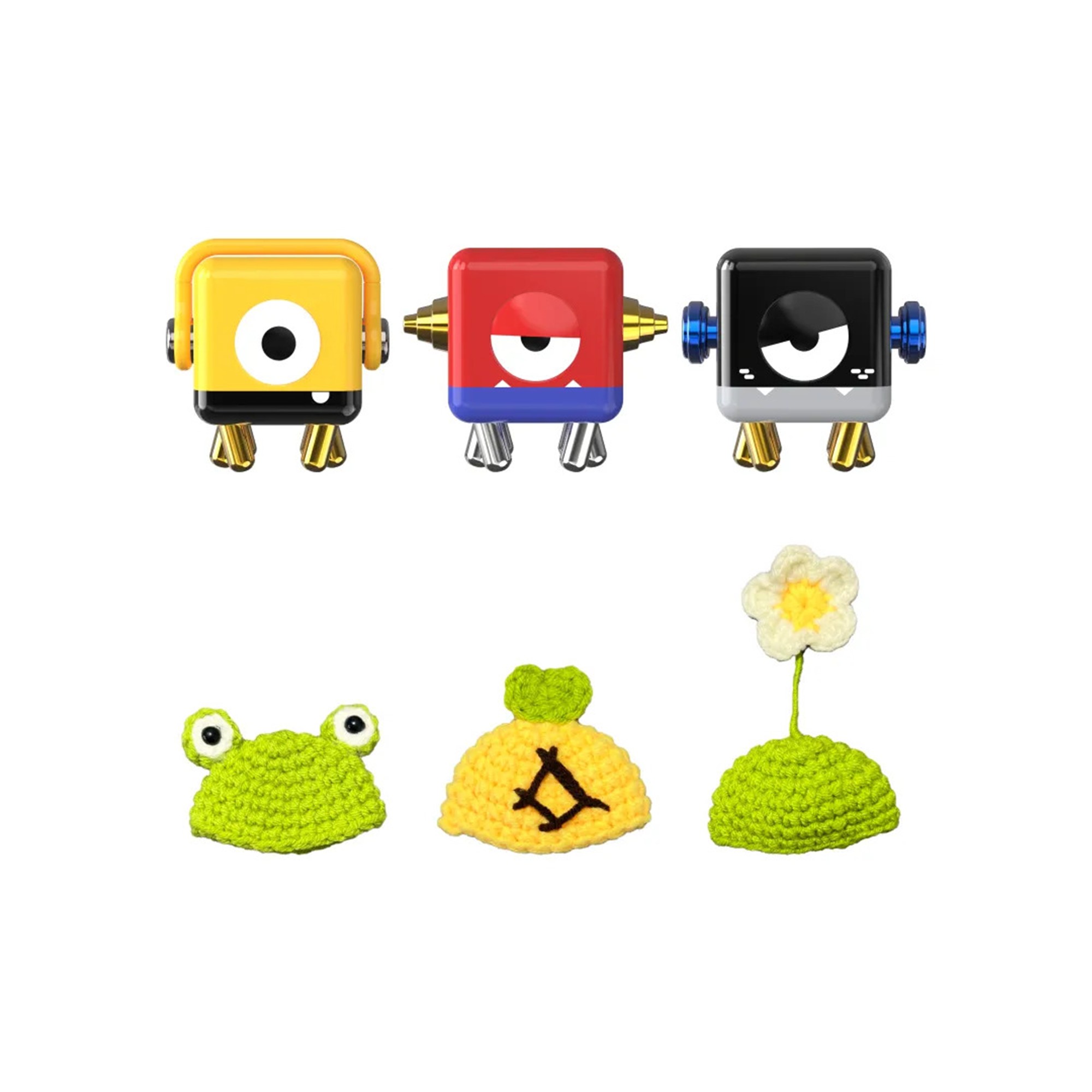 Интерактивный настольный мини-робот StepBot Desktop Robot – PalmBlock